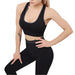 Women Workout Activewear Sports-Bra Outfit Leggings Seamless Fitness High-Waist New Gym - CLOTHFN