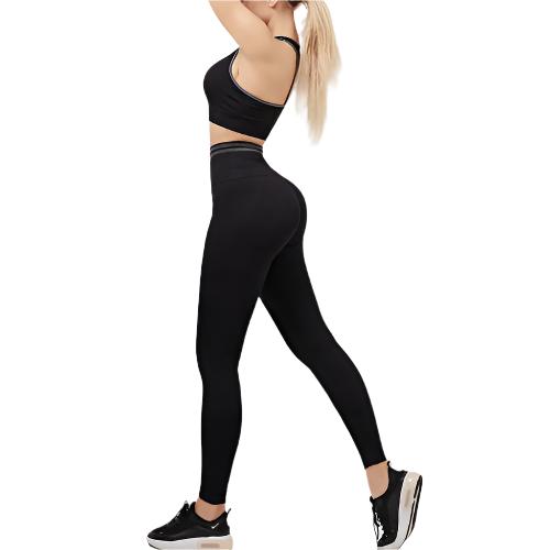 Women Workout Activewear Sports-Bra Outfit Leggings Seamless Fitness High-Waist New Gym - CLOTHFN