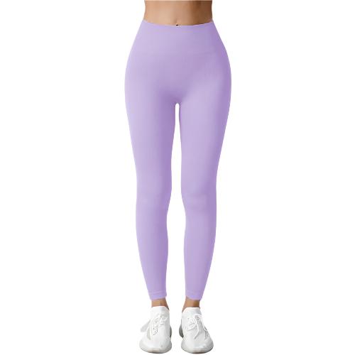 Women's Tight High Elastic Running Sports Thread High Waist Yoga Pants - CLOTHFN