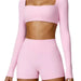 Women's Yoga Wear Tight Long Sleeve - CLOTHFN