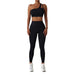 Yoga Clothing Women's Pocket Running Sports Suit - CLOTHFN