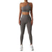 Yoga Clothing Women's Pocket Running Sports Suit - CLOTHFN