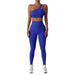 Yoga Clothing Women's Pocket Running Sports Suit - CLOTHFN